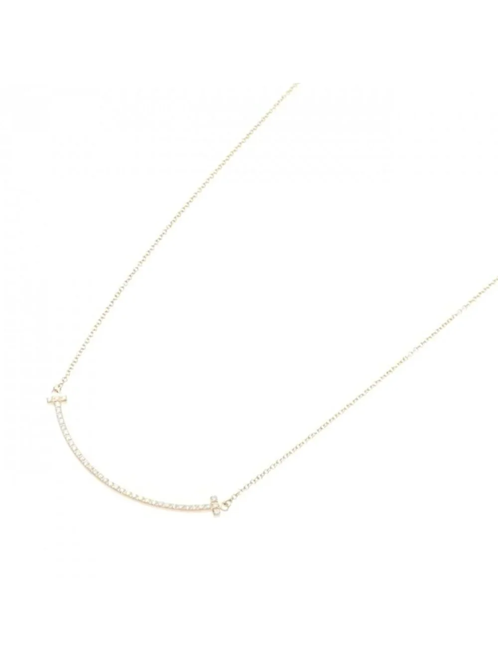 Tiffany & Co T Smile Small Necklace